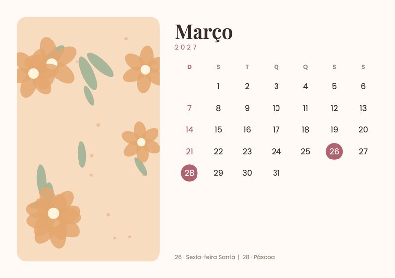 Modelo Floral